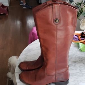 Frye Melissa Boots Cognac 7
